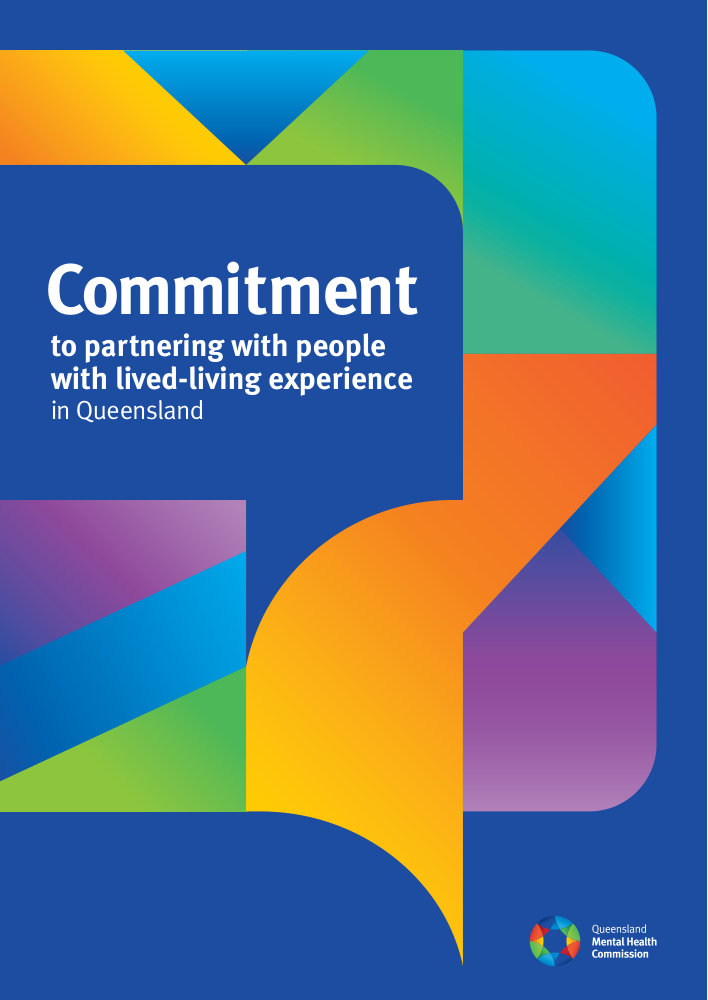 Thumbnail of Commitment to partnering with people with lived-living experience in Queensland