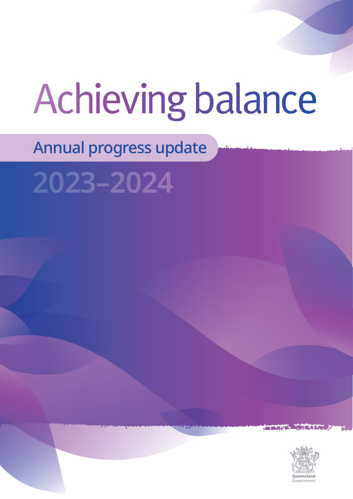 Thumbnail of Achieving balance: Annual progress update 2023–2024