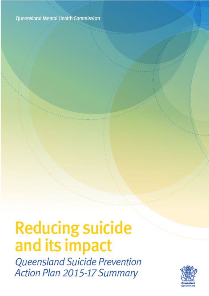 Thumbnail of Queensland Suicide Prevention Action Plan 2015–17: summary
