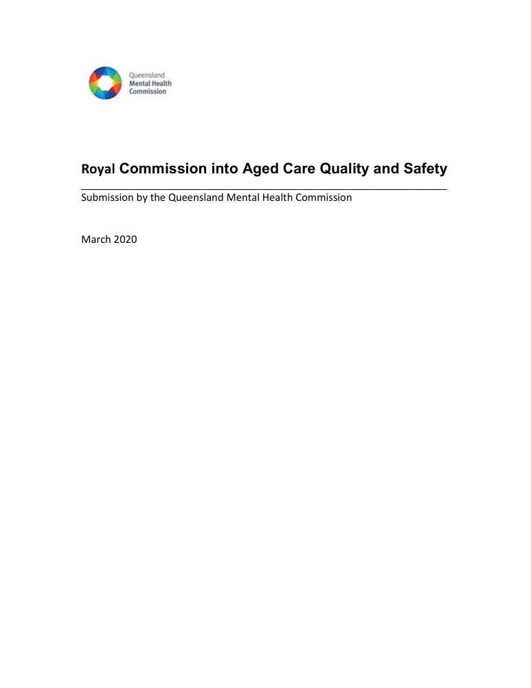 Thumbnail of Royal Commission into Aged Care Quality and Safety