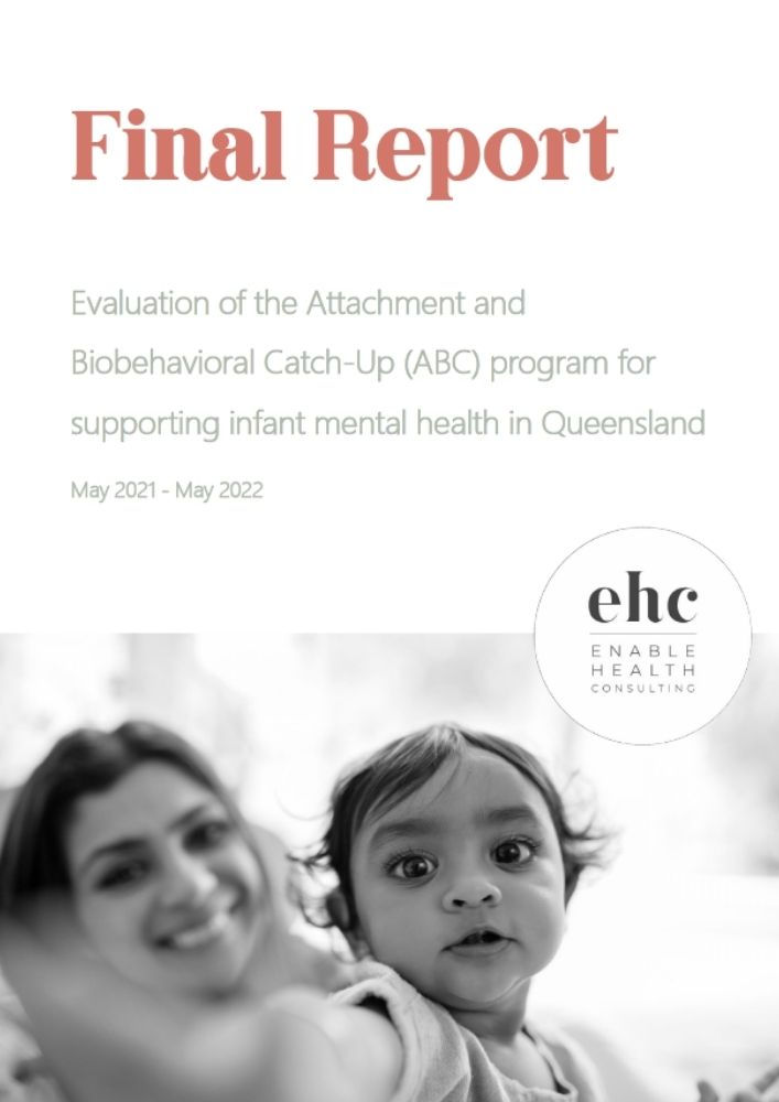 Thumbnail of Attachment and Biobehavioural Catch-Up Program pilot: evaluation